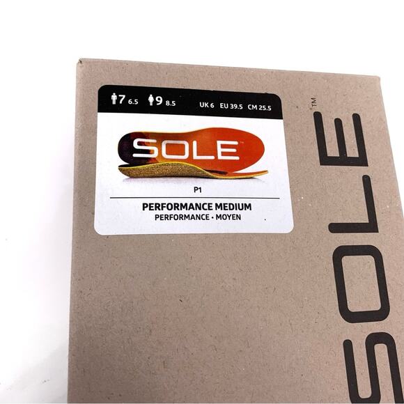 NWT SOLE Performance Medium Inserts M 6.5-7 / W 8.5-9 - Picture 6 of 8